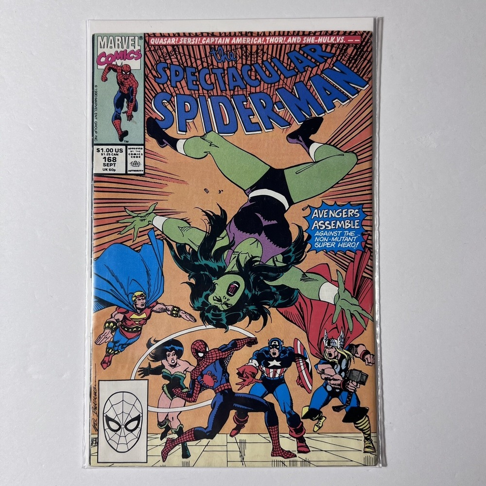 Marvel‎ The Spectacular Spider-Man #168 (September 1990)
